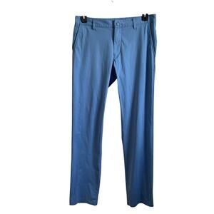 Rhône Men’s Light Blue Commuter Athleisure Performance Golf Pants - Size 32